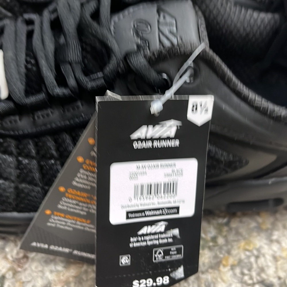 Black AVIA  02AIR Running Shoe - Picture 5 of 5